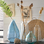 Ваза в виде бутыли TRANSPARENT FORMS 36 варинант исполнения - 13 | Loft Concept в Саратове