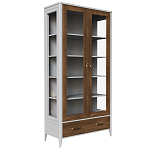 Витрина из массива бука двухдверная Tasteful Furniture варинант исполнения - 1 | Loft Concept в Саратове