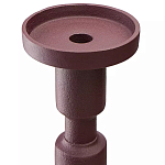 Подсвечник фигурный сливовый Bright Accent 35 см варинант исполнения - 2 | Loft Concept в Саратове