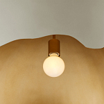 Подвесной светильник в форме купола с сочетанием золотого и оливкового цвета Eggshell варинант исполнения - 2 | Loft Concept в Саратове