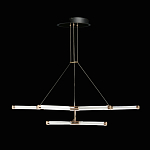 Люстра с геометрической конструкцией из вытянутых цилиндрических плафонов Hex Scaffold  варинант исполнения - 4 | Loft Concept в Саратове