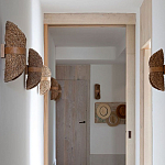 Бра плетеное из ротанга Chainmail варинант исполнения - 3 | Loft Concept в Саратове