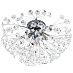 Потолочный светильник Crystal Dandelions Chrome Ceiling Lamp варинант исполнения - 1 | Loft Concept в Саратове
