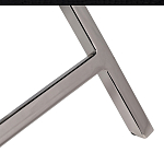 Стол сервировочный кожаный с декором в виде золотистой фигуркой лося Embodiment of Style варинант исполнения - 4 | Loft Concept в Саратове