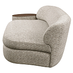 Диван двухместный со столиком Ulysses варинант исполнения - 3 | Loft Concept в Саратове