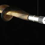 Люстра подвесная линейная Adilin Сhromium варинант исполнения - 5 | Loft Concept в Саратове