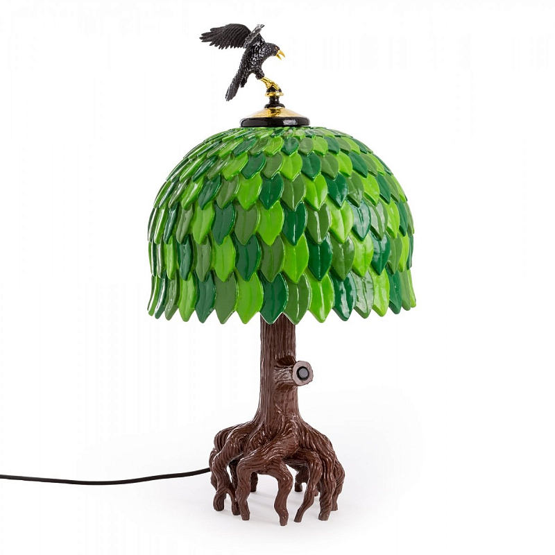 Лампа Seletti Tiffany Tree Lamp Коричневый Зеленый Лампа Seletti Tiffany Tree Lamp Коричневый Зеленый в Саратове | Loft Concept