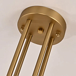 Люстра CANELLE Round Chandelier 8 Modern Brass варинант исполнения - 3 | Loft Concept в Саратове