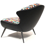 Кресло с цветным принтом Colorful Print Armchair варинант исполнения - 2 | Loft Concept в Саратове