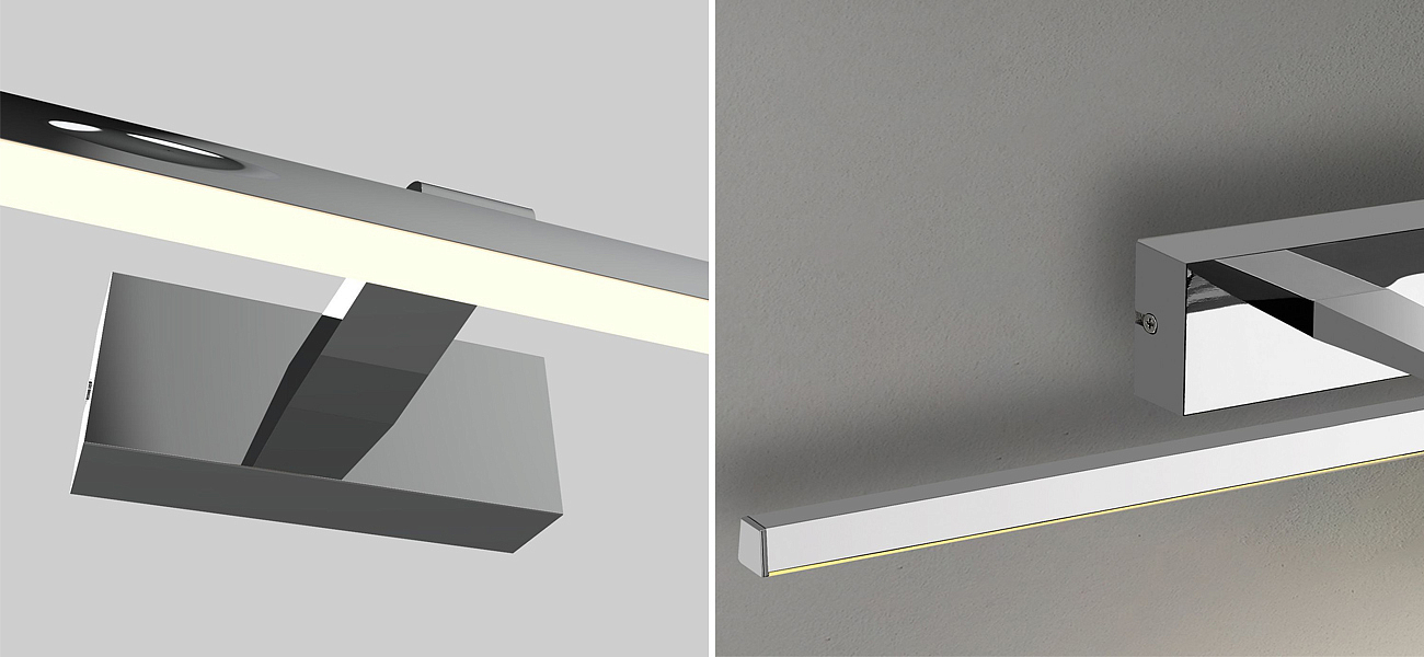 Настенная подсветка цвета хром BACKLIGHT Настенная подсветка цвета хром BACKLIGHT - Loft-Concept в Саратове