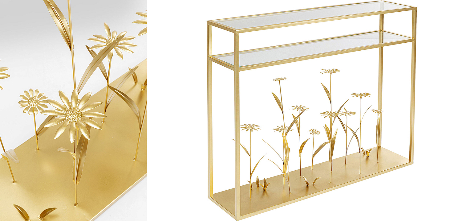 Консоль Golden Flowers Консоль Golden Flowers - Loft-Concept в Саратове