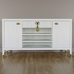 Комод-буфет Elsa Dreams White с открытыми полками   варинант исполнения - 4 | Loft Concept в Саратове