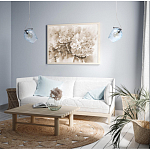 Подвесной светильник со стеклянном плафоном в форме бокала Kaleido варинант исполнения - 22 | Loft Concept в Саратове