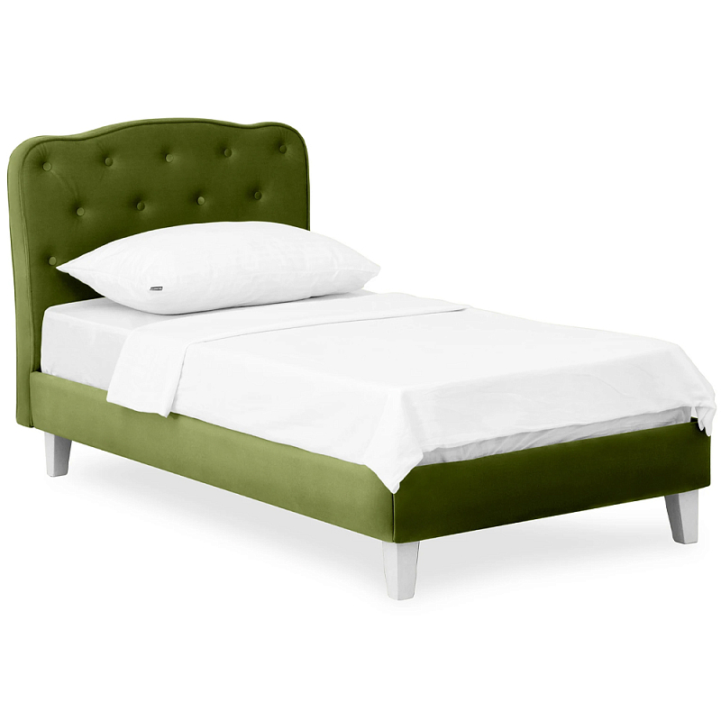 Кровать с мягким изголовьем Luna Palmer Bed Мульти Кровать с мягким изголовьем Luna Palmer Bed Мульти в Саратове | Loft Concept