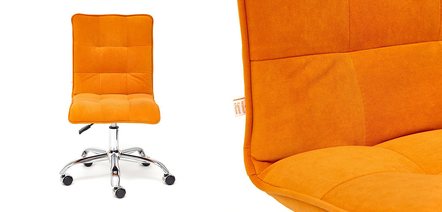 Кресло Deborah flock orange Кресло Deborah flock orange - Loft-Concept в Саратове