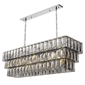 Люстра Eichholtz Chandelier Amazone Rectangular Nickel