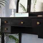 Туалетный столик Stylish Black варинант исполнения - 3 | Loft Concept в Саратове