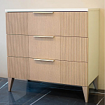 Комод коричневый с 3-мя ящиками на 4-х ножках Harper Line варинант исполнения - 3 | Loft Concept в Саратове