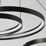 Люстра подвесная светодиодная в виде волнообразной ленты Ribbon Vortex варинант исполнения - 7 | Loft Concept в Саратове