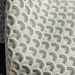 Мебельная ткань Жакард Чешуя бежевый цвет N 1050 варинант исполнения - 1 | Loft Concept в Саратове