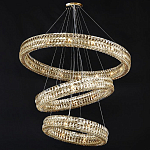 Хрустальная Люстра Элизабет из трех колец Золото  варинант исполнения - 1 | Loft Concept в Саратове