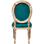 Стул из натурального бука зелёный с цветочным принтом Impressionism in Color варинант исполнения - 2 | Loft Concept в Саратове