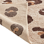 Ковер из хлопка с леопардовым принтом Soft Hugs варинант исполнения - 3 | Loft Concept в Саратове