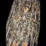 Бра с каскадом из прозрачного хрусталя и корпусом из металла цвета хром Constant Sparks варинант исполнения - 4 | Loft Concept в Саратове