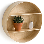 Полка настенная из бамбука Zenara варинант исполнения - 2 | Loft Concept в Саратове