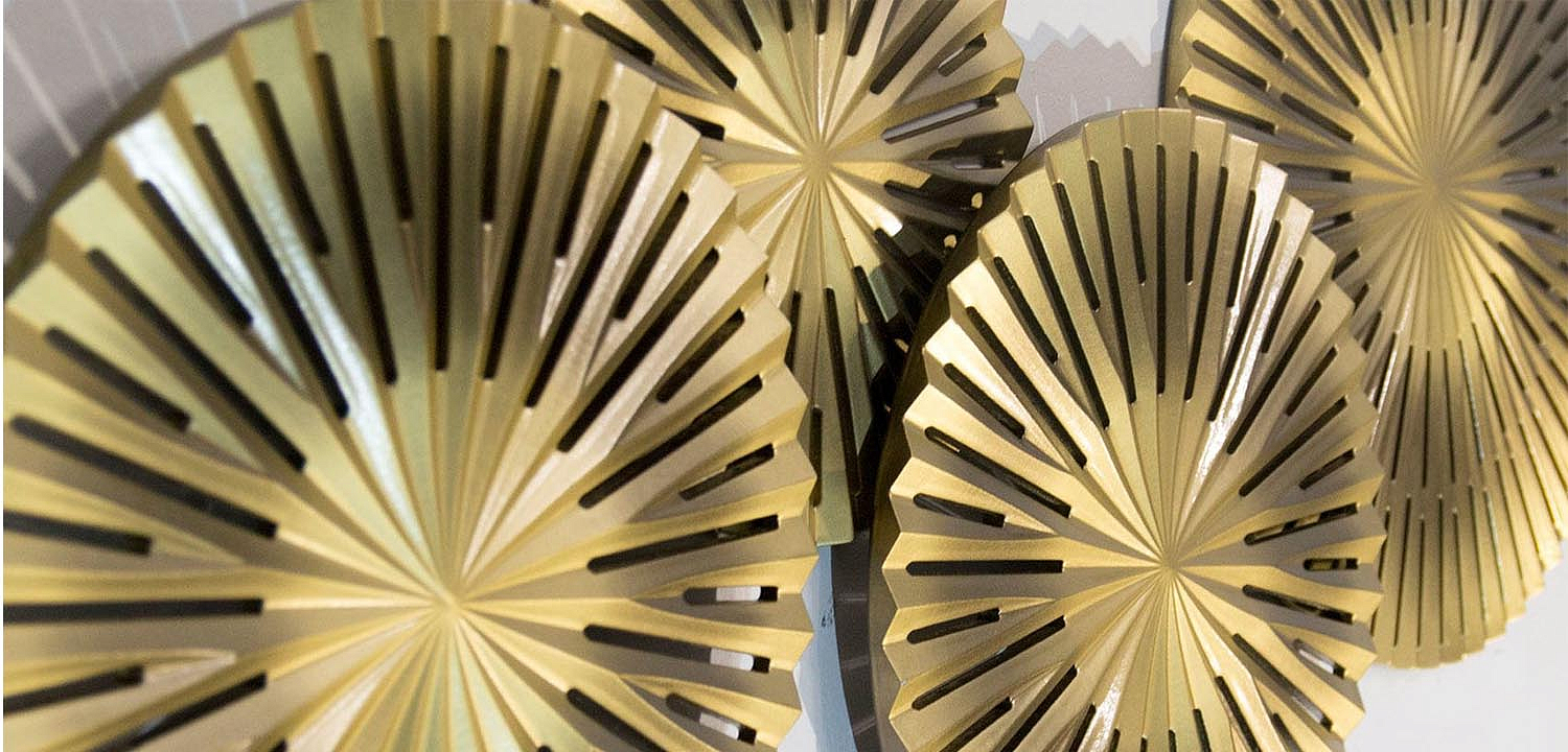 Арт-объект Apollo Brown and Gold Wall Plaque Disc gap 4 Арт-объект Apollo Brown and Gold Wall Plaque Disc gap 4 - Loft-Concept в Саратове