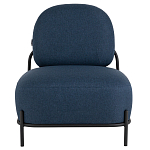 Кресло в синей рогожке COLOR BLOCK варинант исполнения - 2 | Loft Concept в Саратове