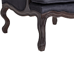Кресло George Grand Armchair black velour варинант исполнения - 5 | Loft Concept в Саратове