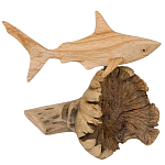 Статуэтка из дерева акула Animals of the World варинант исполнения - 2 | Loft Concept в Саратове