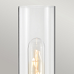 Бра для ванных комнат с прозрачным стеклянным плафоном в форме цилиндра Hinkley варинант исполнения - 16 | Loft Concept в Саратове