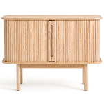 Длинный низкий буфет с 2-мя раздвижными дверцами Toinette Light Cupboard варинант исполнения - 8 | Loft Concept в Саратове