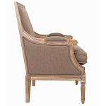 Кресло William Classical Armchair brown flax варинант исполнения - 1 | Loft Concept в Саратове