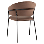 Стул в велюре коричневого цвета Horizon варинант исполнения - 5 | Loft Concept в Саратове