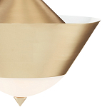 Подвесной светильник светодиодный конусообразный Сone Shaped Gold Pendant варинант исполнения - 1 | Loft Concept в Саратове