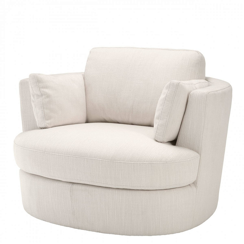 Кресло Eichholtz Chair Clarissa White Молочный Кресло Eichholtz Chair Clarissa White Молочный в Саратове | Loft Concept