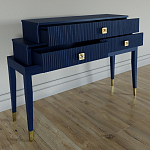 Премиальная Консоль с тремя ящиками Elsa Dreams Blue варинант исполнения - 2 | Loft Concept в Саратове