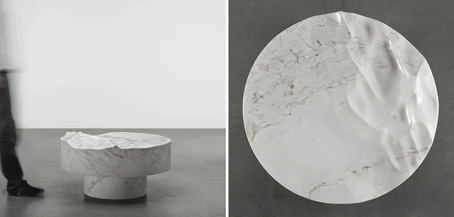 Дизайнерский журнальный стол Mathieu Lehanneur Sculpts Ocean Memories Round White Дизайнерский журнальный стол Mathieu Lehanneur Sculpts Ocean Memories Round White - Loft-Concept в Саратове