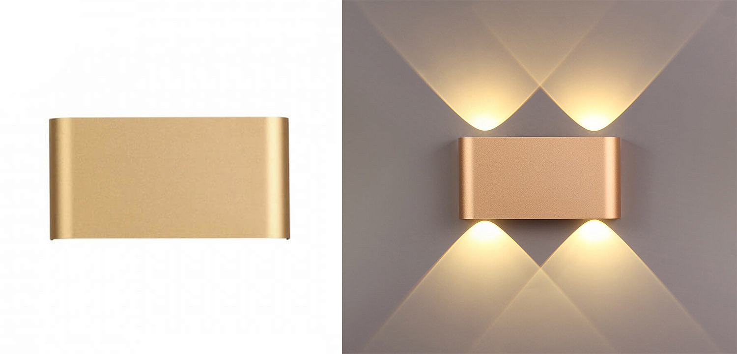 Бра Obverse Gold Rectangle A Wall lamp Бра Obverse Gold Rectangle A Wall lamp - Loft-Concept в Саратове