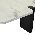 Стол журнальный низкий с фигурной столешницей Threshold варинант исполнения - 4 | Loft Concept в Саратове