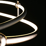 Люстра подвесная светодиодная круглая Dаiana  варинант исполнения - 4 | Loft Concept в Саратове