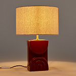 Настольная лампа из керамики и льна Brighter than the Stars варинант исполнения - 3 | Loft Concept в Саратове