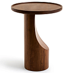 Приставной столик из массива дерева Walnut варинант исполнения - 2 | Loft Concept в Саратове