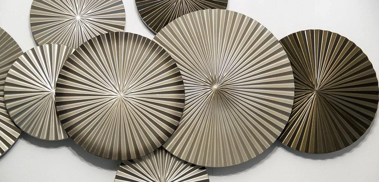Арт-объект Apollo Champagne and Brown Wall Plaque Disc 9 Арт-объект Apollo Champagne and Brown Wall Plaque Disc 9 - Loft-Concept в Саратове