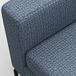 Мебельная ткань Шенилл голубой цвет 142 см T4-49 варинант исполнения - 7 | Loft Concept в Саратове