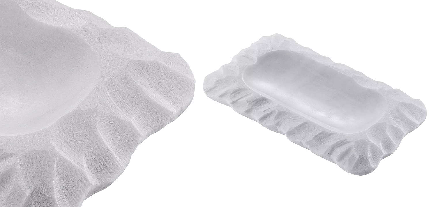 Поднос Eichholtz Tray Mauro White Поднос Eichholtz Tray Mauro White - Loft-Concept в Саратове