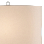 Настольная лампа разноцветная с овальным тканевым абажуром Abstraction варинант исполнения - 2 | Loft Concept в Саратове